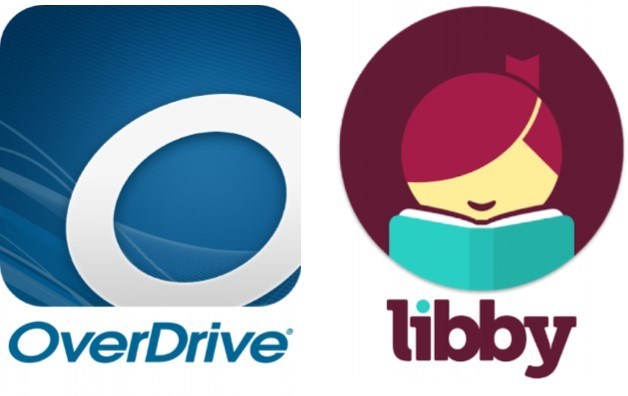 OverDrive-palvelun ja sen Libby-appsin logot